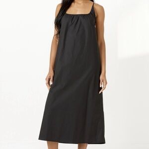 Deiji studios simple dress with tie back